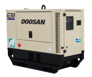 Doosan generator 30 kVA